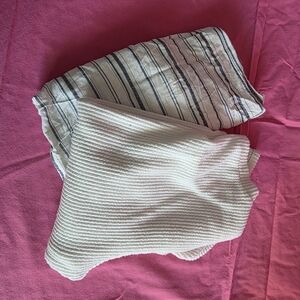 White Shirt and Striped Shirt A6